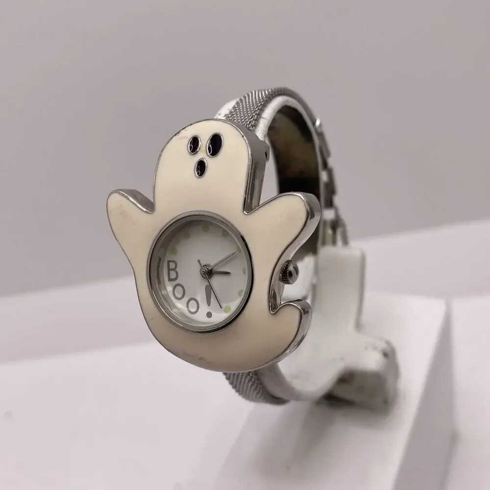 Vintage Ghost Halloween Watch Works New Battery